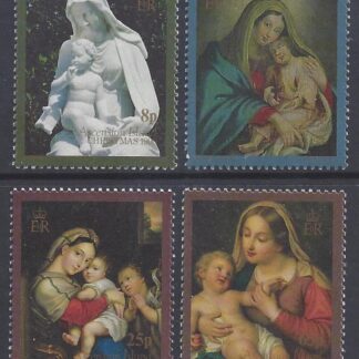 1990 Ascension Island. SG.527-30 Christmas works of art. set 4 values U/M (MNH)