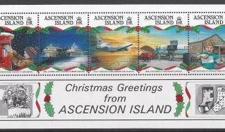 1993 Ascension Island. MS.613 Christmas. mini sheet U/M (MNH)