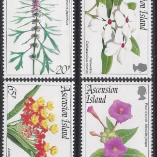 1995 Ascension Island. SG.643-6 Flowers set 4 values U/M (MNH)