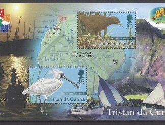 2001 Tristan Da Cunha. MS.700 Hong Kong 2001 Stamp Exhibition. mini sheet U/M (MNH)
