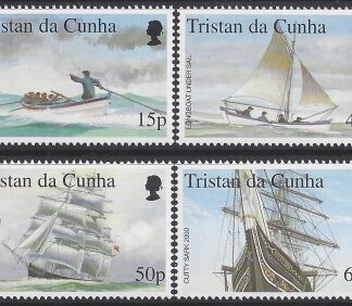 2000 Tristan Da Cunha.  SG.678-81  Stamp Show 2000. set 4 values  U/M (MNH)