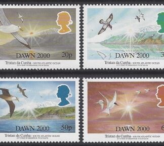 2000  Tristan Da Cunha. SG.662-5  New Millenium. set 4 values U/M (MNH)