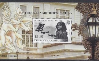 1999 Tristan Da Cunha. MS.661 Queen Mother's Century. mini sheet U/M (MNH)
