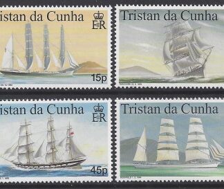 1998 Tristan Da Cunha. SG.643-6  Maritime Heritage (1st Series) set 4 values  U/M (MNH)