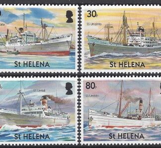 2004 St Helena. SG.931-4  Merchant Ships. set 4 values U/M (MNH)