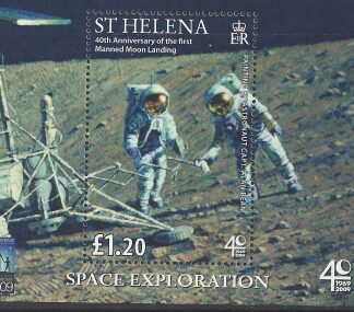 2009 St Helena. MS.1105  International Year of Astronomy. mini sheet U/M (MNH)