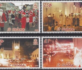 2009 St Helena. SG.1106-9  Christmas set 4 values U/M (MNH)
