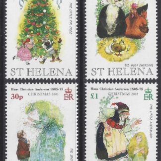 2005 St Helena. SG.965-8 Christmas - Hans Christian Anderson. set 4 values U/M (MNH)