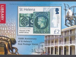 2006 St Helena.  MS.978  150th Anniv. First St. Helena Postage Stamps. mini sheet  U/M (MNH)