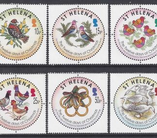 2006 St Helena. SG.1005-10  Twelve Days of Christmas. set 6 values U/M (MNH)