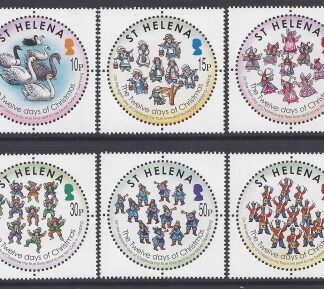 2007 St Helena. SG.1037-42  Christmas. set 6values U/M (MNH)