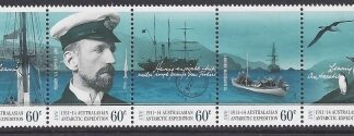2011 Australian Antarctic Territories. SG.207-11 Centenary AA Expedition 1911 (1st Series) set 5 values U/M (MNH)