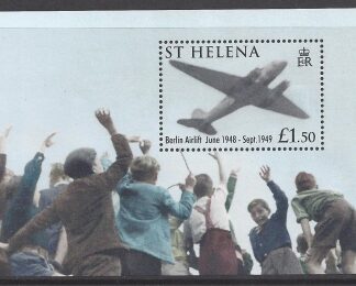 2008 St Helena. MS.1052 90th Anniversary of Royal Air Force. mini sheet. U/M (MNH)
