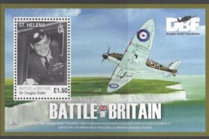 2010 St Helena MS.1130 70th Anniversary of Battle of Britain. mini sheet. U/M (MNH)