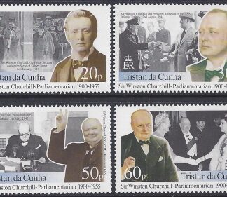 2000 Tristan Da Cunha. SG.696-9 Centenary of Sir Winston Churchill Election to Parliament. set 4 values U/M (MNH)