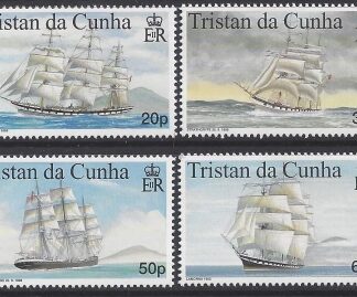 1999 Tristan Da Cunha. SG.647-50  Maritime Heritage. (2nd series) set 4 values U/M (MNH)