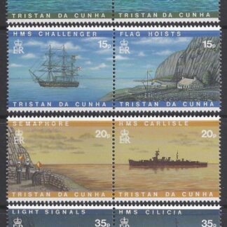1997 Tristan Da Cunha. SG.611-8 Visual Communications. set 8 values U/M (MNH)