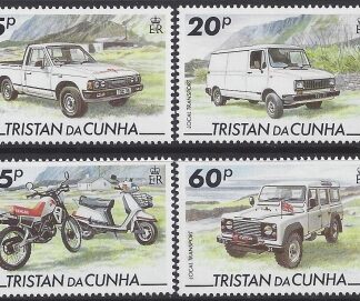 1995 Tristan Da Cunha. SG.576-9  Local Transport. set 4 values U/M (MNH)