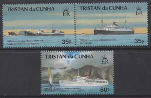 1993 Tristan Da Cunha. SG.546-8 30th Anniversary of Resettlement. 3 values U/M (MNH)