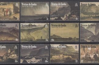 1988 Tristan Da Cunha. SG. 461-72 Augustus Earle's Paintings. set 12 values U/M (MNH)