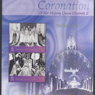 2003 Tristan da Cunha. MS.777 50th Anniversary of Coronation. mini sheet U/M (MNH)