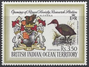 1971 British Indian Ocean Territories. SG.40 Opening of Research Station on Aldabra. U/M (MNH)