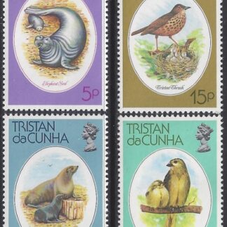 1979 Tristan Da Cunha. SG.255-8  Wildlife Conservation.  set 4 values U/M (MNH)