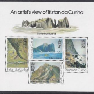 1980 Tristan Da Cunha. MS.276 Paintings by Roland Svensson. (3rd series) mini sheet U/M (MNH)