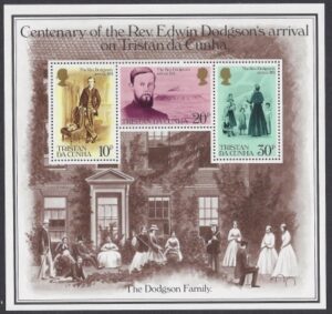 1981 Tristan Da Cunha. MS.303 Centenary of Revd. Dodgson's Arrival on Tristan Da Cunha. mini sheet U/M (MNH)