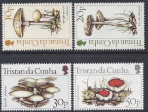 1984 Tristan Da Cunha. SG.369-72 Fungi. set 4 values U/M (MNH)