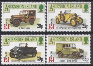1996Ascension Island. SG.675-8 Capex 96 Int. Stamp Exhibition Toronto. set 4 values U/M (MNH)