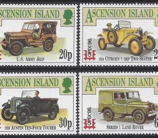 1996Ascension Island.  SG.675-8  Capex 96 Int. Stamp Exhibition Toronto. set 4 values U/M (MNH)