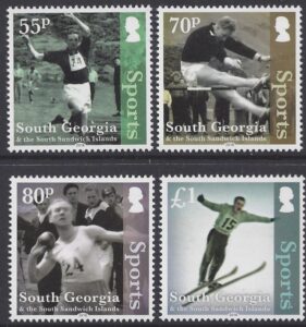 2016 South Georgia - SG.675-8 Sports set 4 values U/M (MNH)