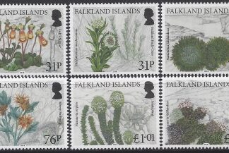 2016 Falkland Islands - SG.1353-8  Endemic Plants. set 6 values U/M (MNH)