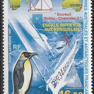 1997 French Antarctic - SG.369 'AIR' Unscheduled stop at Kerguelen by contestant in BOAC Yacht Race U/M (MNH)