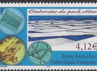 2002 French Antarctic - SG.493 Diatoms of The Antarctic Pack Ice.  U/M (MNH)