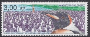 1999 French Antarctic. SG.395 Crozet Penguin Colony.   U/M (MNH)