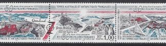 1997 French Antarctic - SG.374-6 (374a)  50th Anniv. of First French Polar Expedition. U/M (MNH)