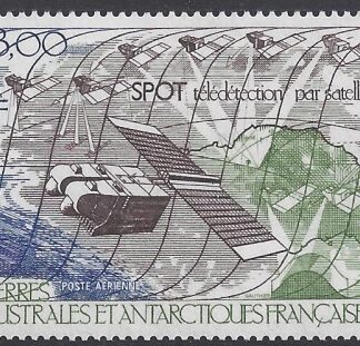 1986 French Antarctic - SG.219 Air - Spot Survelliance Sattelite.    U/M (MNH)
