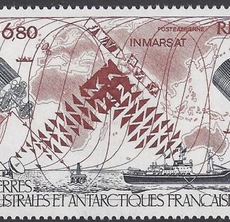 1987 French Antarctic - SG.230  AIR- Immarsat Satellite  U/M (MNH)