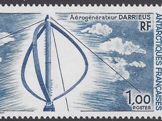 1988 French Antarctic - SG.231  Darrieus Wind Generator.   U/M (MNH)