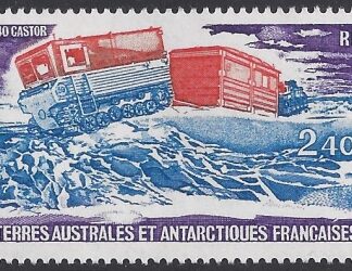 1981 French Antarctic - SG.154 'AIR'  Antarctic Transport U/M (MNH)