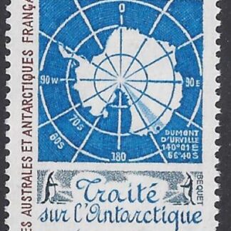 1981 French Antarctic - SG.157 20th Anniversary of Antarctic Treaty.  U/M (MNH)