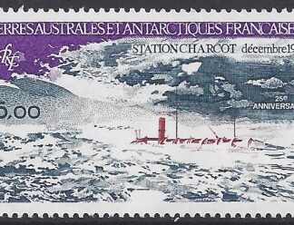 1981 French Antarctic - SG.165 'AIR'  25th Anniversary of Charcot Antarctic Station.  U/M (MNH)