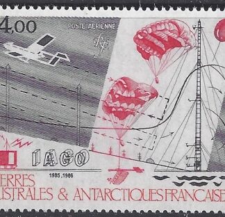 1986 French Antarctic - SG.218   AIR - Scientific Research.    U/M (MNH)