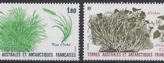 1987 French Antarctic - SG.221-2 Plants set 2 values.   U/M (MNH)