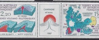 1988 French Antarctic - SG.234-5 (234a)  Antarctic Geology.  set 2 values  U/M (MNH)