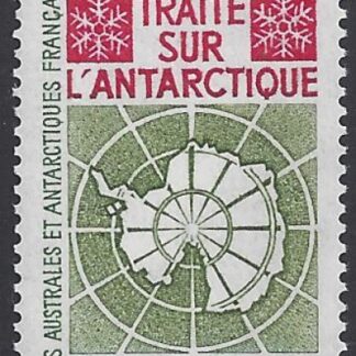 1991 French Antarctic. SG.281  30th Anniversary of Antarctic Treaty.   U/M (MNH)