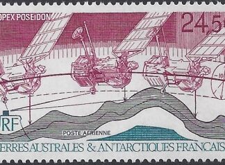1992 French Antarctic. SG.303 AIR Topex Poseidon Satellite.   U/M (MNH)