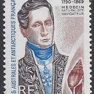 1990 French Antarctic. SG.261  Birth Centenary of Jean Roy Quoy (doctor & naturalist).   U/M (MNH)